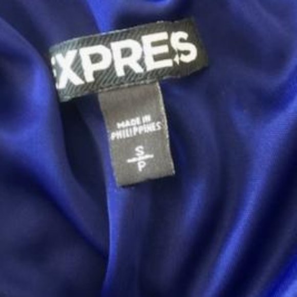 Express Blue Dress - Picture 7 of 8